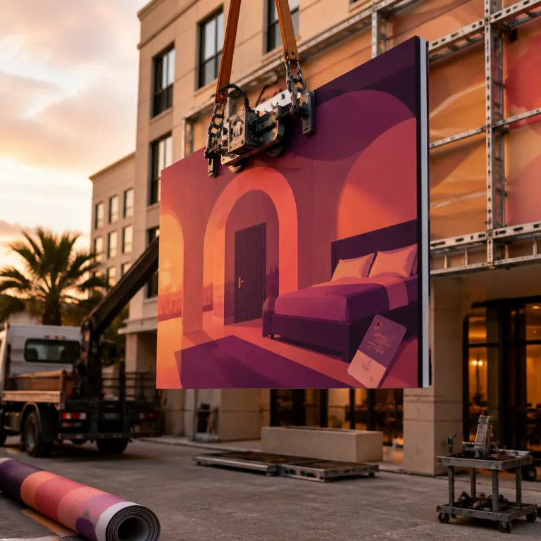 How hospitality institutions can leverage billboard design trends for property management companies
