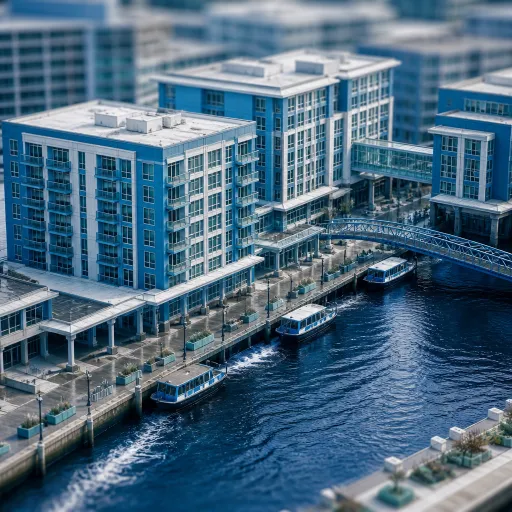 Strategic value of canalside hotel chain affiliations for institutional hospitality networks